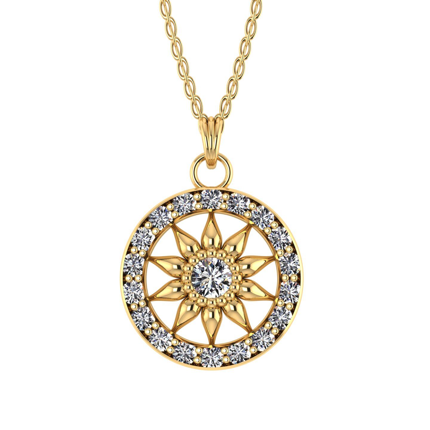 Sunrise necklace